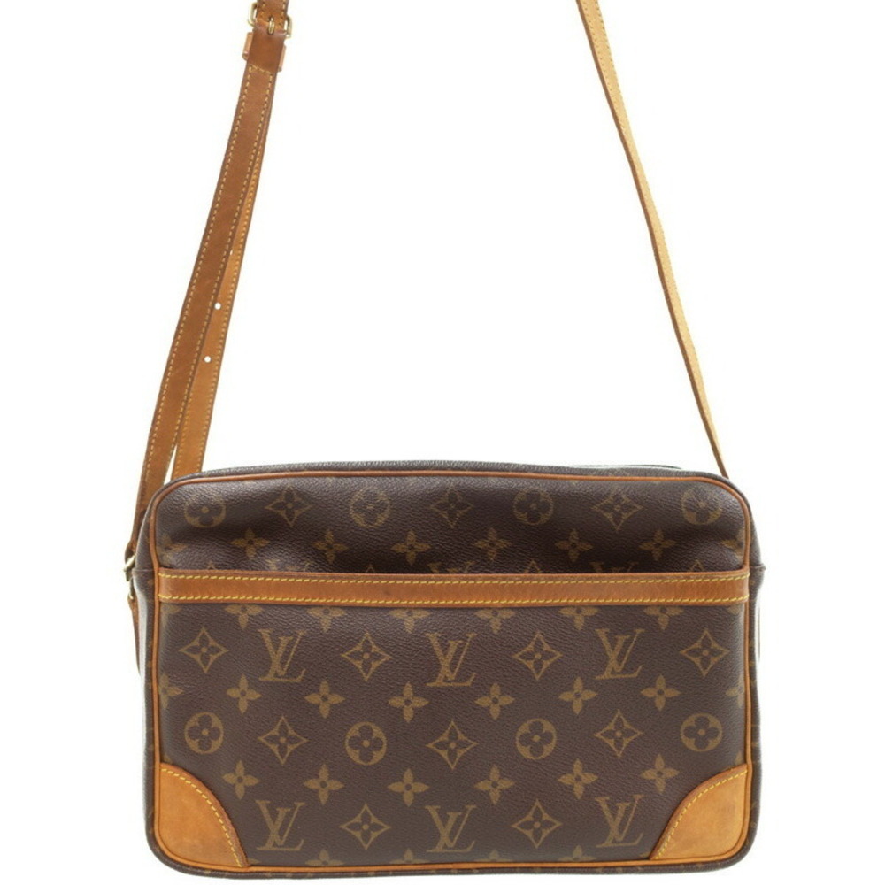 Louis Vuitton Trocadero Bag Leather Monogram Brown Shoulder - Picture 2 of 8